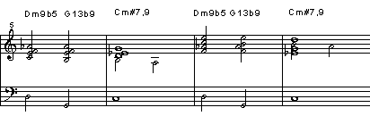 Same in a minor key